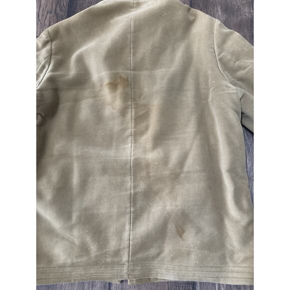 VTG 70s Distressed Zero King Full Zip Men's M Sherpa Lined Jacket Coat Gorp Core - Picture 12 of 16